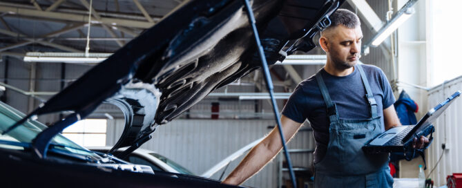 Electric Car MOT inspection